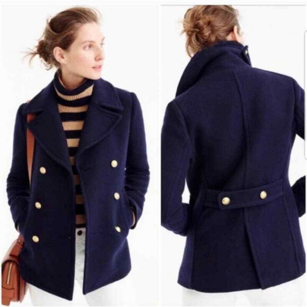 J. Crew Stadium Pea Coat